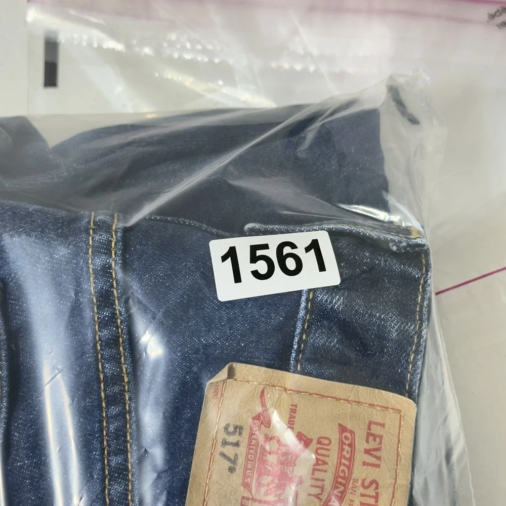 Levis 517 Jeans Mens 29x32 Blue Denim Cowboy Western Bootcut Rodeo Vintage Y2K - Picture 12 of 12